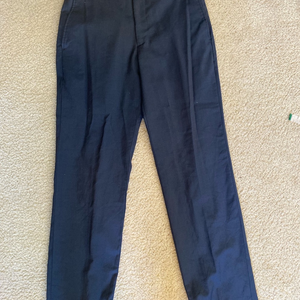 30x30 Men's Navy Classic Dress Pants Kenneth Cole
